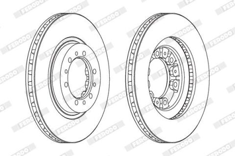 Диск тормозной