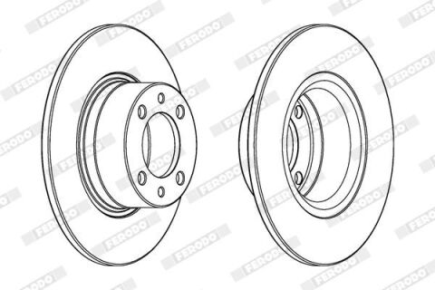 Диск тормозной
