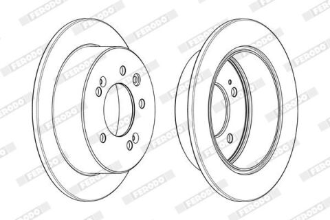 Диск тормозной Диск тормозной