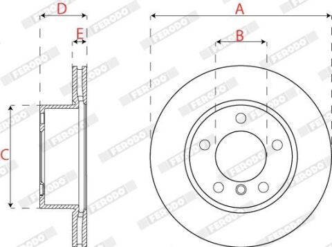 Диск гальмівний Диск гальмівний