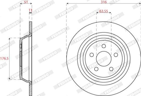 Диск гальмівний