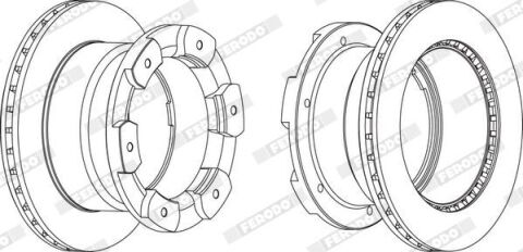 Диск гальмівний