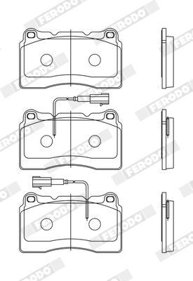 Колодки гальмівні дискові Колодки гальмівні дискові