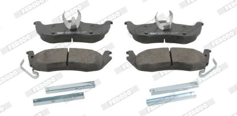 Колодки гальмівні дискові (комплект 4 шт)