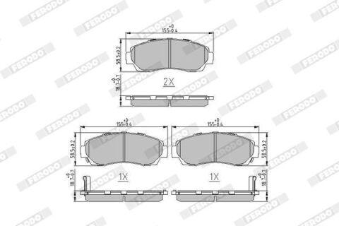 Колодки гальмівні дискові