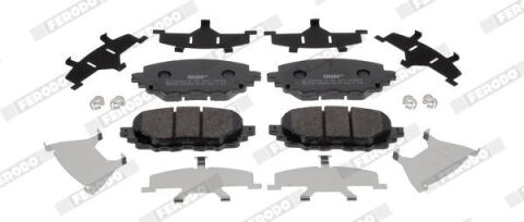 Колодки тормозные дисковые (комплект 4 шт)