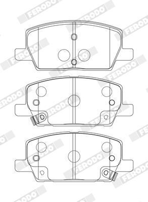 Колодки гальмівні дискові (комплект 4 шт)