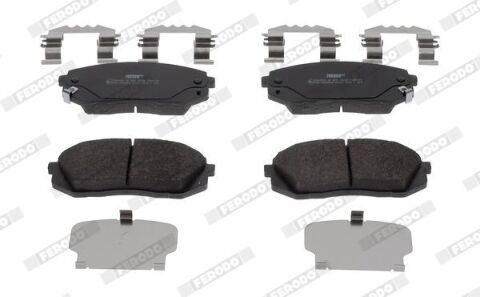 Колодки тормозные дисковые (комплект 4 шт)