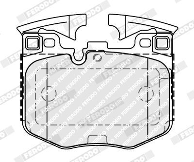 Колодки гальмівні дискові (комплект 4 шт)