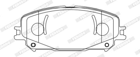Колодки гальмівні дискові (комплект 4 шт)