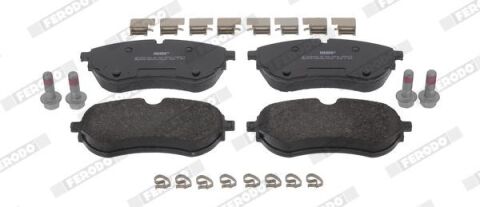 Колодки гальмівні дискові (комплект 4 шт)