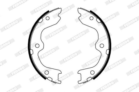 Колодки тормозные барабанные