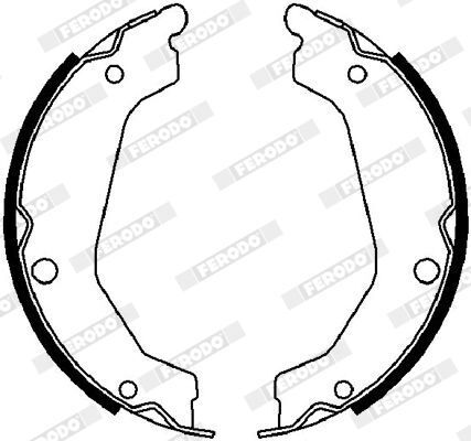 Колодки гальмівні барабанні