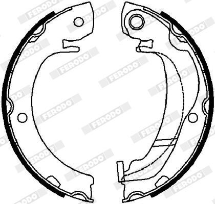 Колодки тормозные барабанные