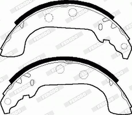 Колодки тормозные барабанные