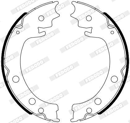 Колодки гальмівні барабанні