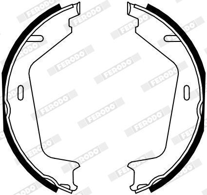 Колодки гальмівні барабанні