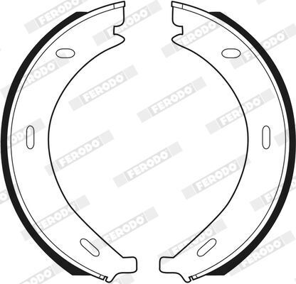 Колодки тормозные барабанные