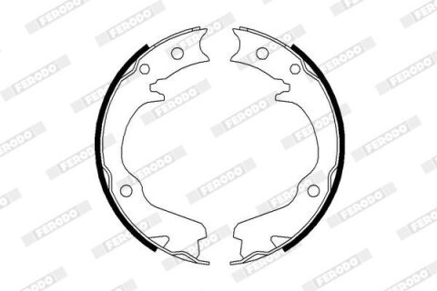 Колодки гальмівні барабанні