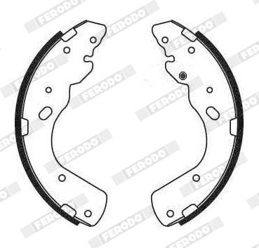 Колодки гальмівні барабанні Колодки гальмівні барабанні