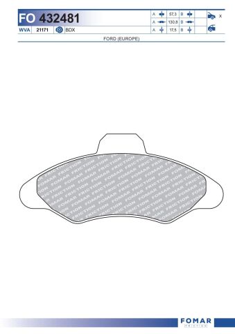 Колодки тормозные дисковые