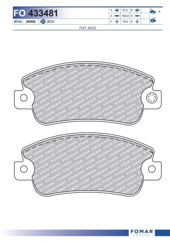 Колодки гальмівні дискові