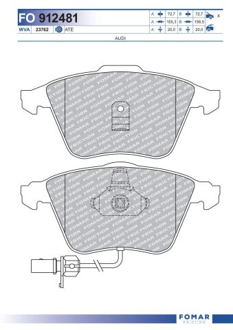 Колодки гальмівні дискові