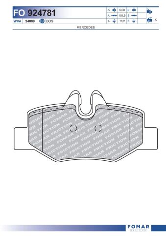 Колодки гальмівні дискові Колодки гальмівні дискові