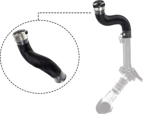 Патрубок интеркулера (R) Renault Megane III/Scenic III 1.5 dCi 09-16 Патрубок интеркулера (R) Renault Megane III/Scenic III 1.5 dCi 09-16