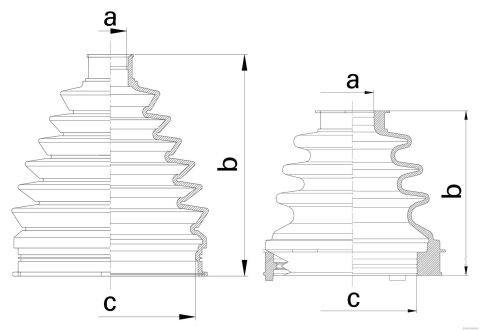 Пильник ШРКШ гумовий + змазка