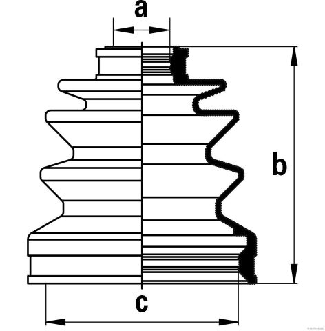 Пильник ШРКШ гумовий + змазка Пильник ШРКШ гумовий + змазка