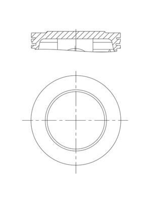 Поршень Ford Fiesta/Focus 1.4 98-12 (76.00mm/STD)