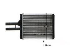 Радиатор печи Opel Vectra B 1.6-2.5/2.0-2.2DTI 95-03