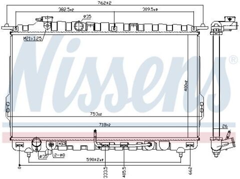 Радиатор охлаждения Радиатор охлаждения