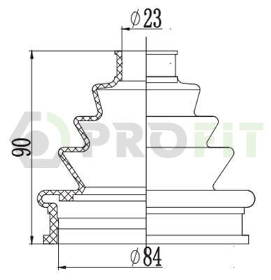 Пильник ШРКШ гумовий + змазка Пильник ШРКШ гумовий + змазка