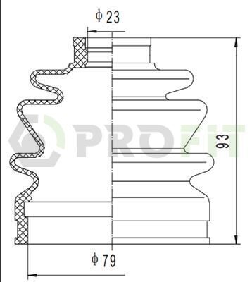 Пильник ШРКШ гумовий + змазка Пильник ШРКШ гумовий + змазка