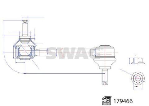 Кронштейн стабілізатора (Swag)