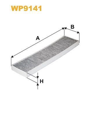Фільтр салону Mini (R50/R52/R53) 01-08 (вугільний)