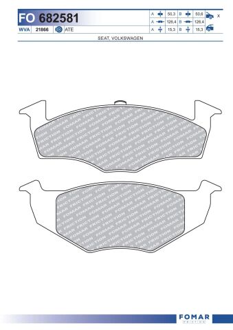 Колодки гальмівні дискові