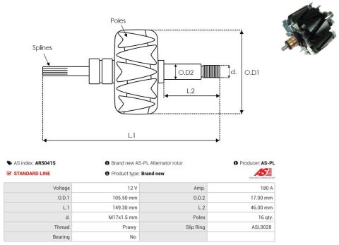 Ротор генератора