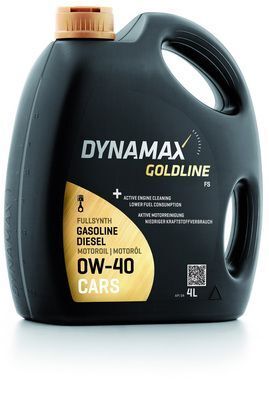 Моторное масло DYNAMAX GOLDLINE FS 0W-40, 4 литра