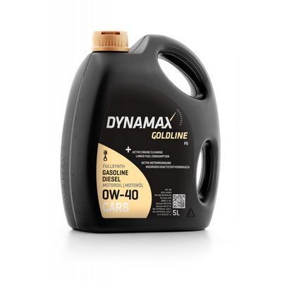 Моторное масло DYNAMAX GOLDLINE FS 0W-40, 5 литров