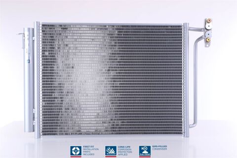 Радиатор кондиционера (конденсатор) с осушителем X5 E53 00- BMW