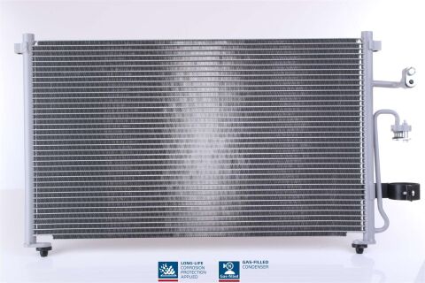 Радіатор кондиціонера (конденсатор) без осушувача Evanda 05- CHEVROLET