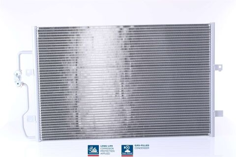 Радіатор кондиціонера (конденсатор) без осушувача Evasion, Jumpy, Fiat Scudo, Peugeot 806, Expert CITROEN