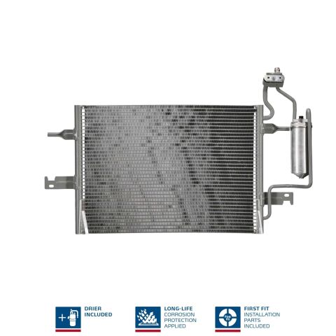 Радіатор кондиціонера (конденсатор) з осушувачем Meriva A 03- OPEL Радіатор кондиціонера (конденсатор) з осушувачем Meriva A 03- OPEL