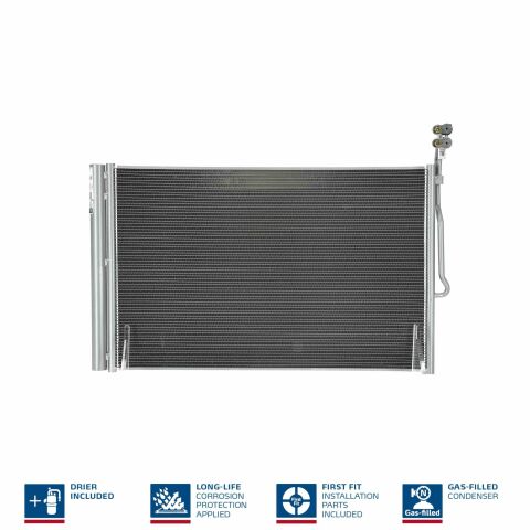 Радіатор кондиціонера (конденсатор) з осушувачем Touareg 3.0/402TDI 10-, PORSCHE VW Радіатор кондиціонера (конденсатор) з осушувачем Touareg 3.0/402TDI 10-, PORSCHE VW