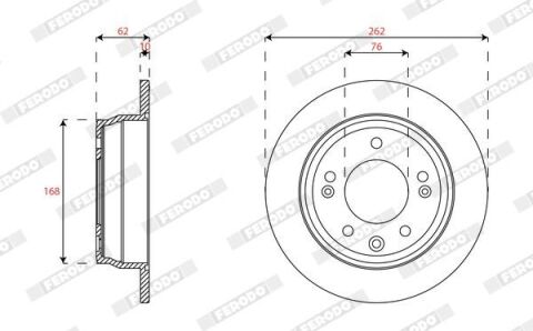 Диск гальмівний