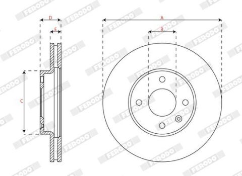 Диск гальмівний