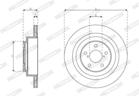 Диск гальмівний